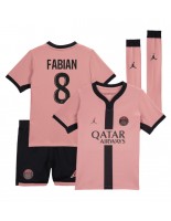 Paris Saint-Germain Fabian Ruiz #8 Alternativní dres pro děti 2024-25 Krátký Rukáv (+ trenýrky)